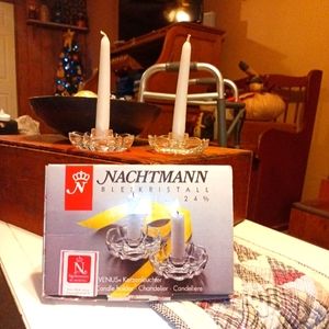 Nachtmann's Crystal Candle Holders